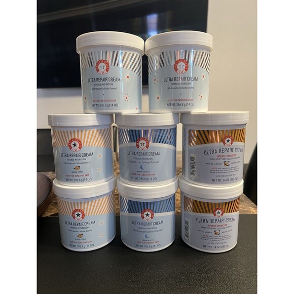 First Aid Beauty FAB Ultra Repair Cream 14oz JUMBO Choose Scent Intense … - Picture 2 of 6